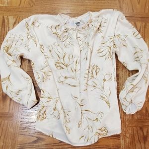 🧡🧡 3/$24 A New Day Silky floral blouse, Size XXL